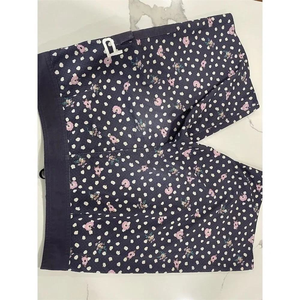RVCA Men's‎ Floral Board Shorts Blue Size 32 Surfing Swim Trunks